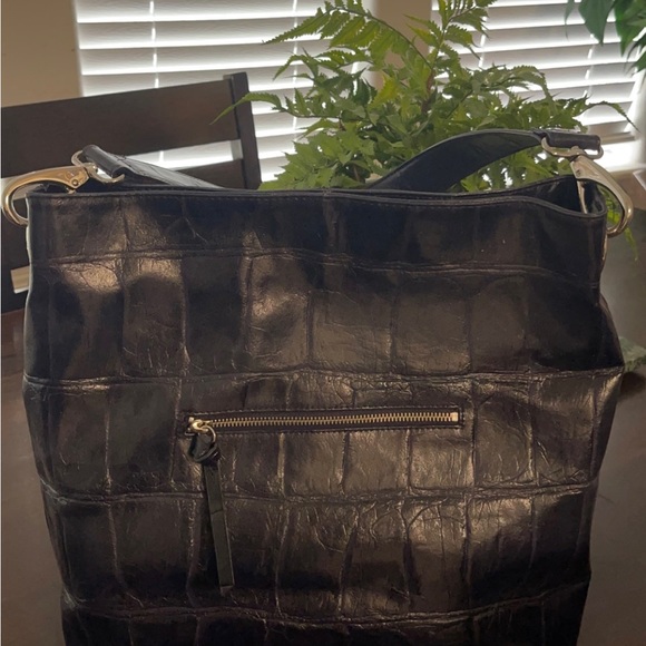 Kate Laundry Kate Landry Purse Large Leather Tote Multi pockets inside - Picture 2 of 7